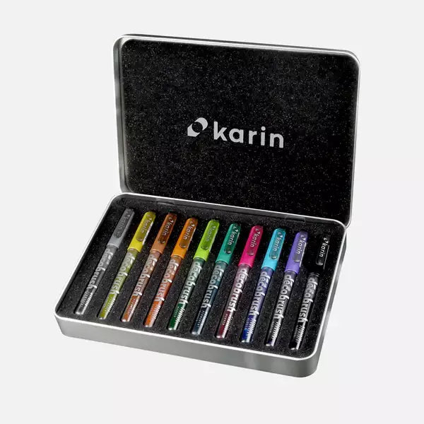Decobrush Set 10 Metallic Colors