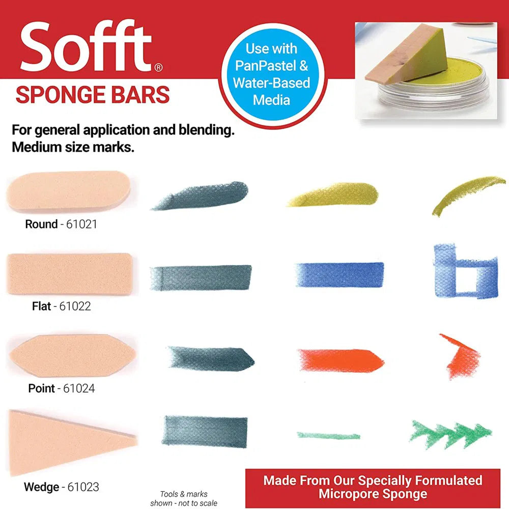 PanPastel Sponge Bar Mix Set
