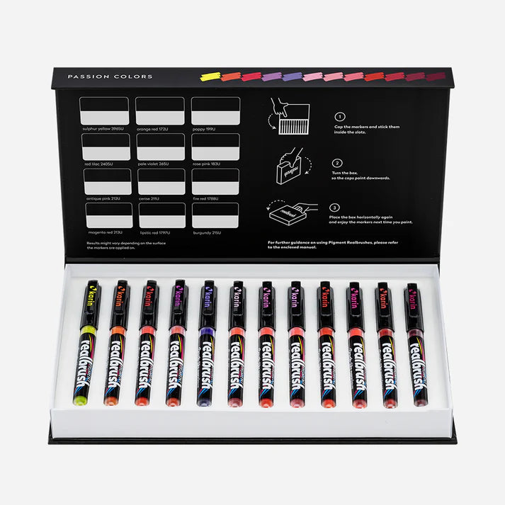 Realbrush Pigment Set 12 Passion Colors