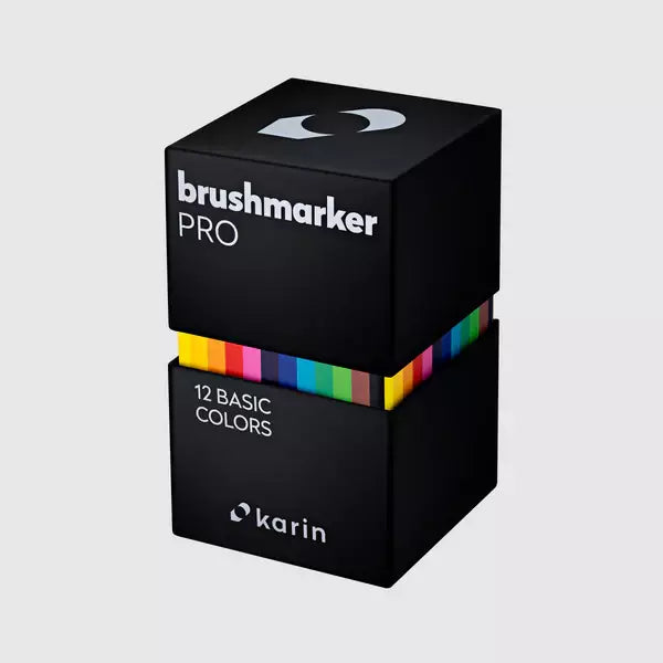 Brushmarker PRO Set 12 Basic Colors
