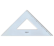 Standardgraph Üçgen Açı Şablonu 40 cm 45 Derece