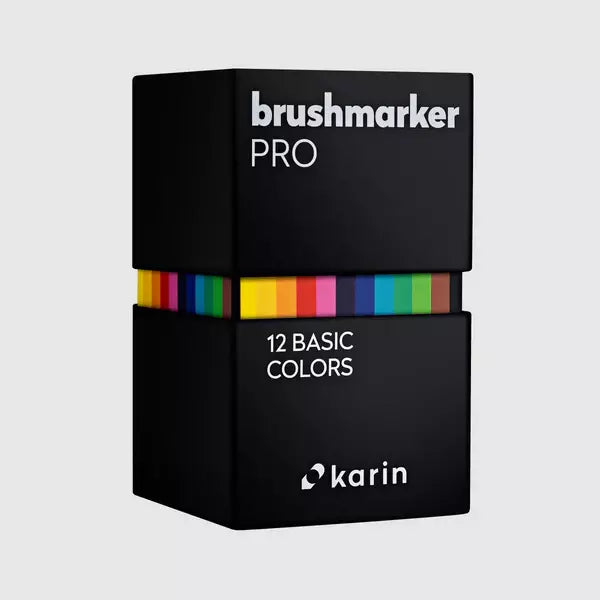 Brushmarker PRO Set 12 Basic Colors