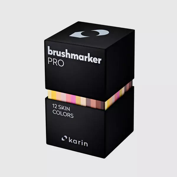 Brushmarker PRO Set 12 Skin Colors