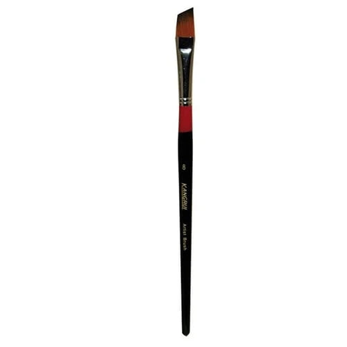 Art Desing Yan Kesik Stroke Boya Fırçası Seri 986A N:8
