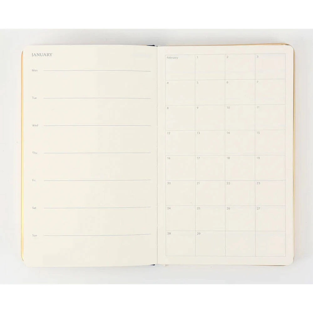Victorias Journals Monaco Süet Sert Kapak Çizgili Defter 13x21 cm 100 gr 96 Yaprak Açık Yeşil