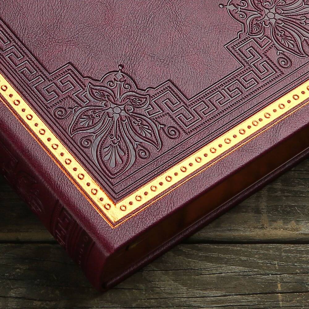 Victorias Journals Vintage Old Book Çizgili 14x20 cm 80 gr 160 Yaprak Bordo