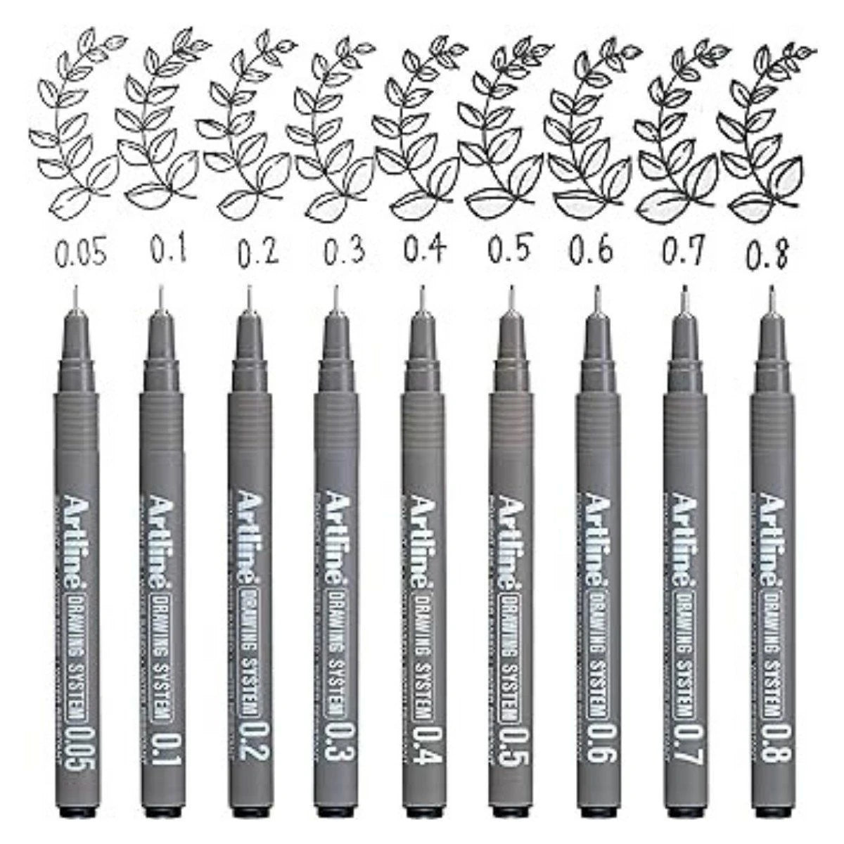 Artline Teknik Çizim Kalemi 0,1 mm Pale Brown