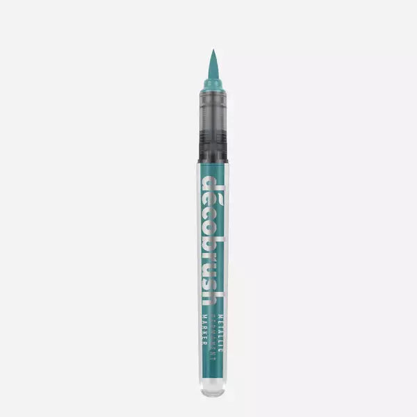 Decobrush Metallic Permanent Marker Blue