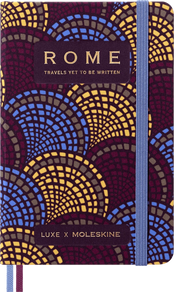 Moleskine Özel Seri Luxe City Roma Travel Guide Sert Kapak Çizgili Defter 9x14 cm