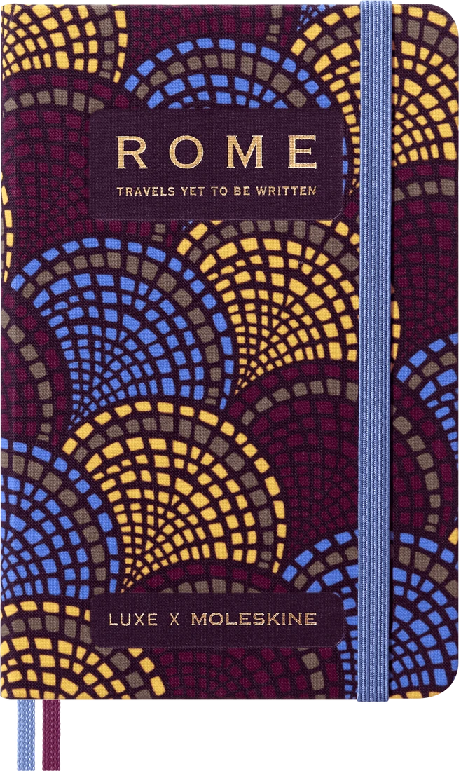 Moleskine Özel Seri Luxe City Roma Travel Guide Sert Kapak Çizgili Defter 9x14 cm