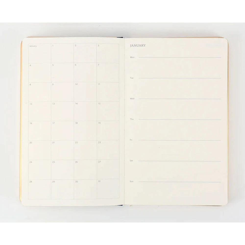 Victorias Journals Monaco Süet Sert Kapak Çizgili Defter 13x21 cm 100 gr 96 Yaprak Açık Yeşil