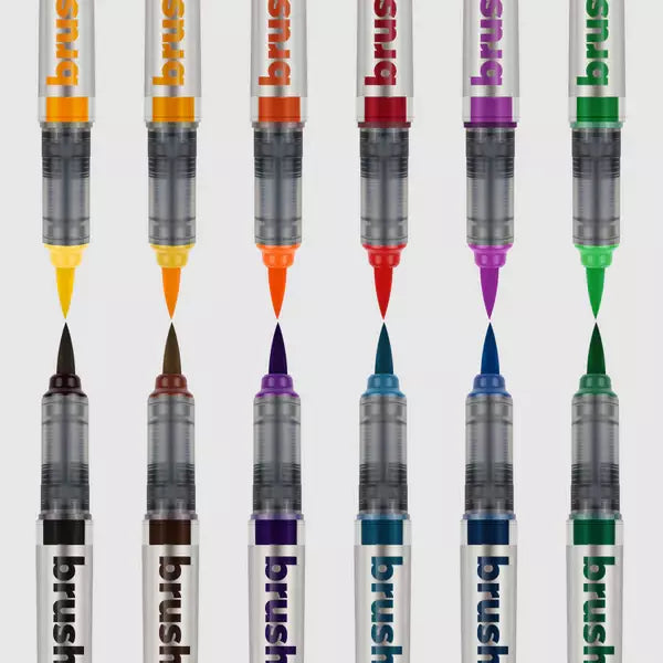 Brushmarker PRO Set 12 Basic Colors