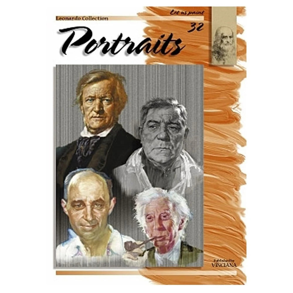 Leonardo Collection Desen Kitabı Portrait N: 32 Portre N: 32