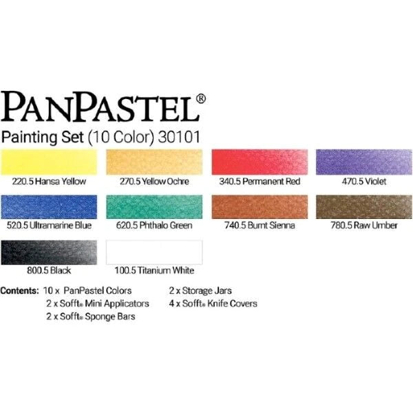 PanPastel Painting Set 10 Renk