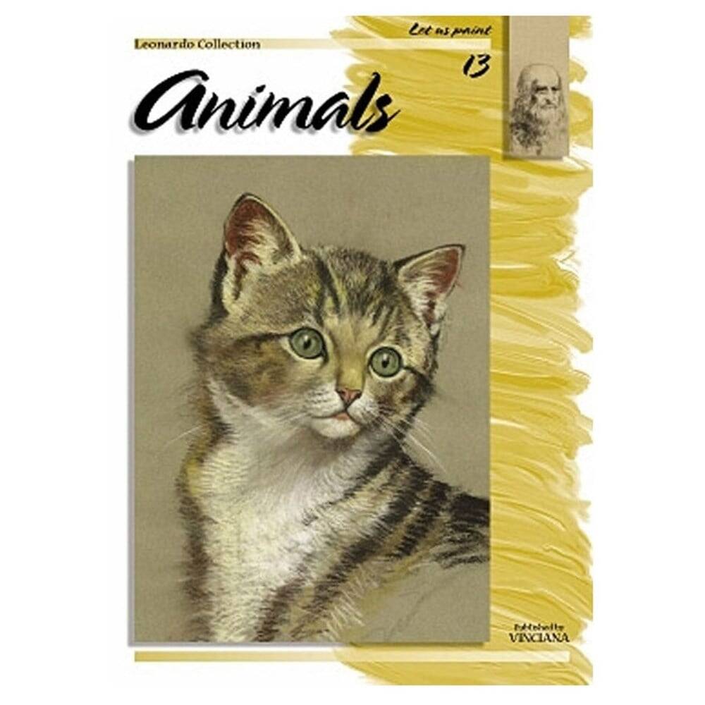 Leonardo Collection Desen Kitabı Animals N: 13 Hayvanlar N: 13