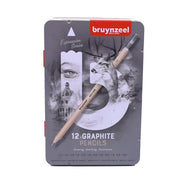 Bruynzeel Graphite Dereceli Kalem Seti 12'li Metal Kutu