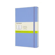 Moleskine Classic Sert Kapak Çizgisiz Defter 13x21 Ortanca Mavisi