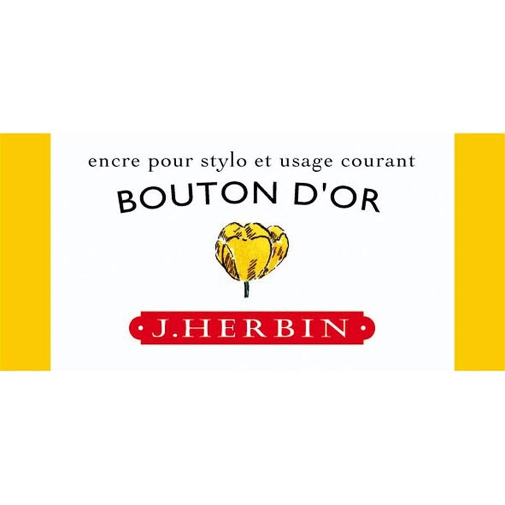 J. Herbin D Dolma Kalem Şise Mürekkep 30 ml 13053T Bouton D'Or