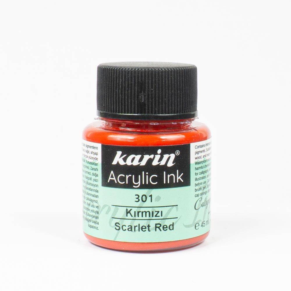 Karin Akrilik Mürekkep Bayrak Kırmızı 45 ml
