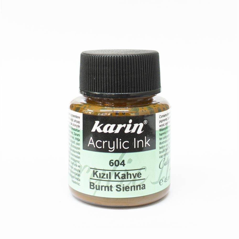 Karin Akrilik Mürekkep Kızıl Toprak 45 ml