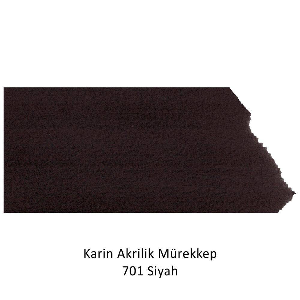 Karin Akrilik Mürekkep Siyah 45 ml