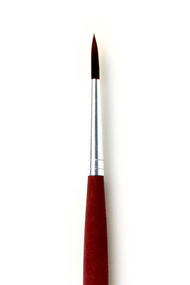 Karin By Da Vinci Sentetik Yuvarlak Akrilik Boya Ve Yağlı Boya Fırçası Seri 8630T5 No:8