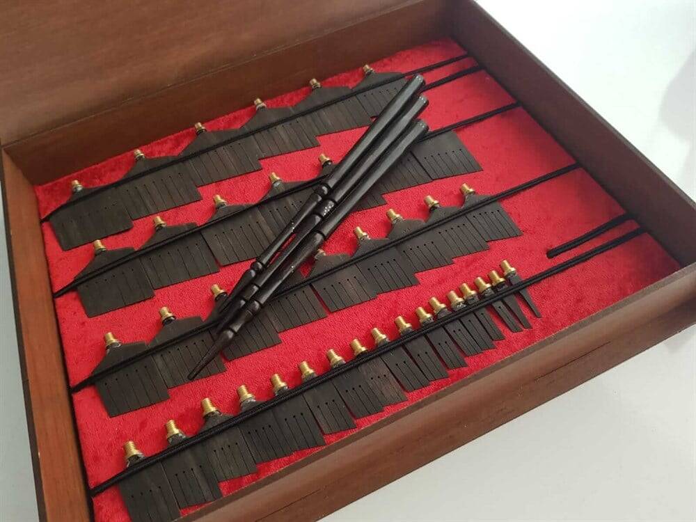 Karin Celi Pencil Set Ebony Wood Large Size (2 mm-40 mm)