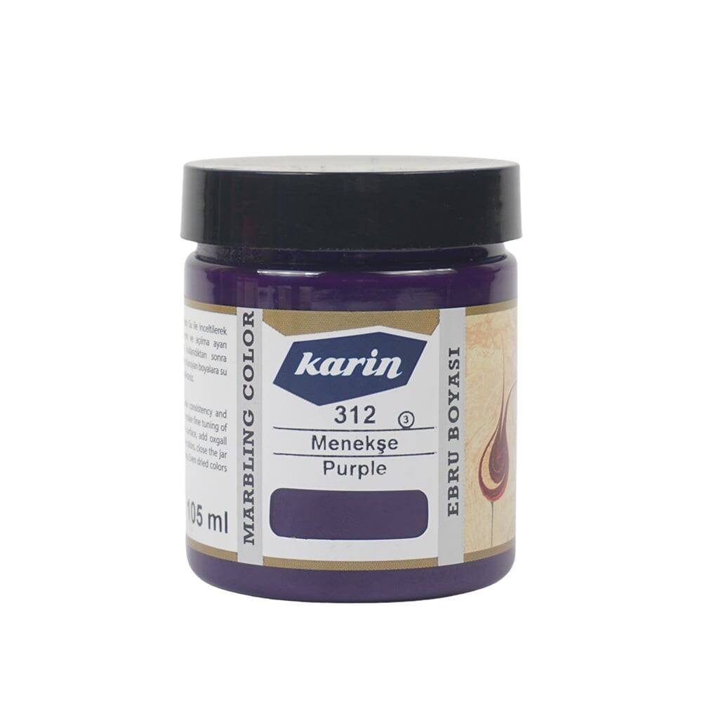 Karin Ebru Boyası 312 Menekşe 105 ml
