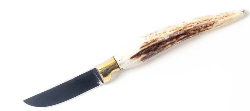 Karin Hat Knife with Deer Antler Handle