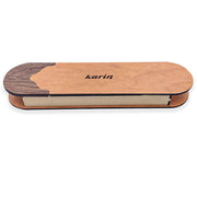 Karin Hat Kalem Seti Abanoz Ağacı Özel Kutulu  (2 mm-10 mm)