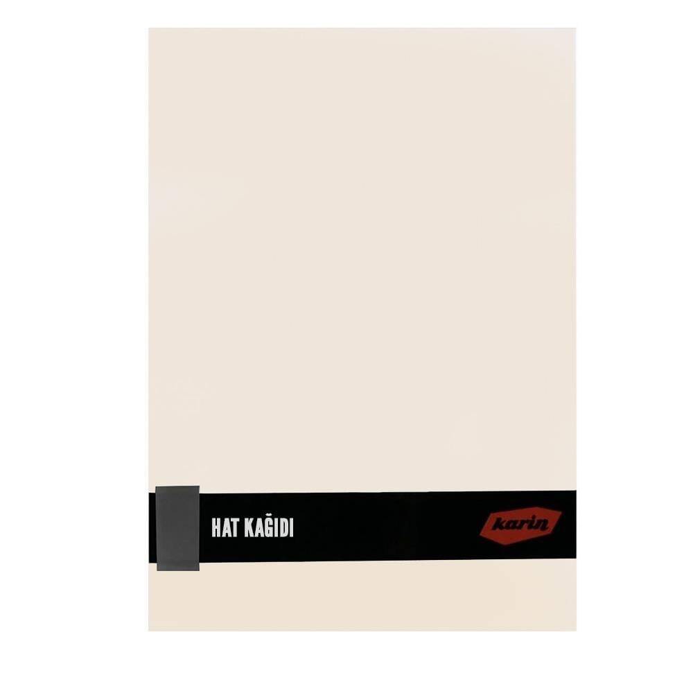 Karin Mat Kuşe Krem 115 Gr 40 Adet