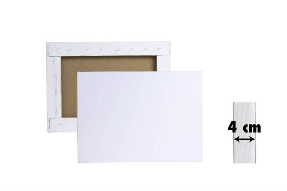 Karin Profesyonel Tuval 4 cm Duble Şase 18x24 cm