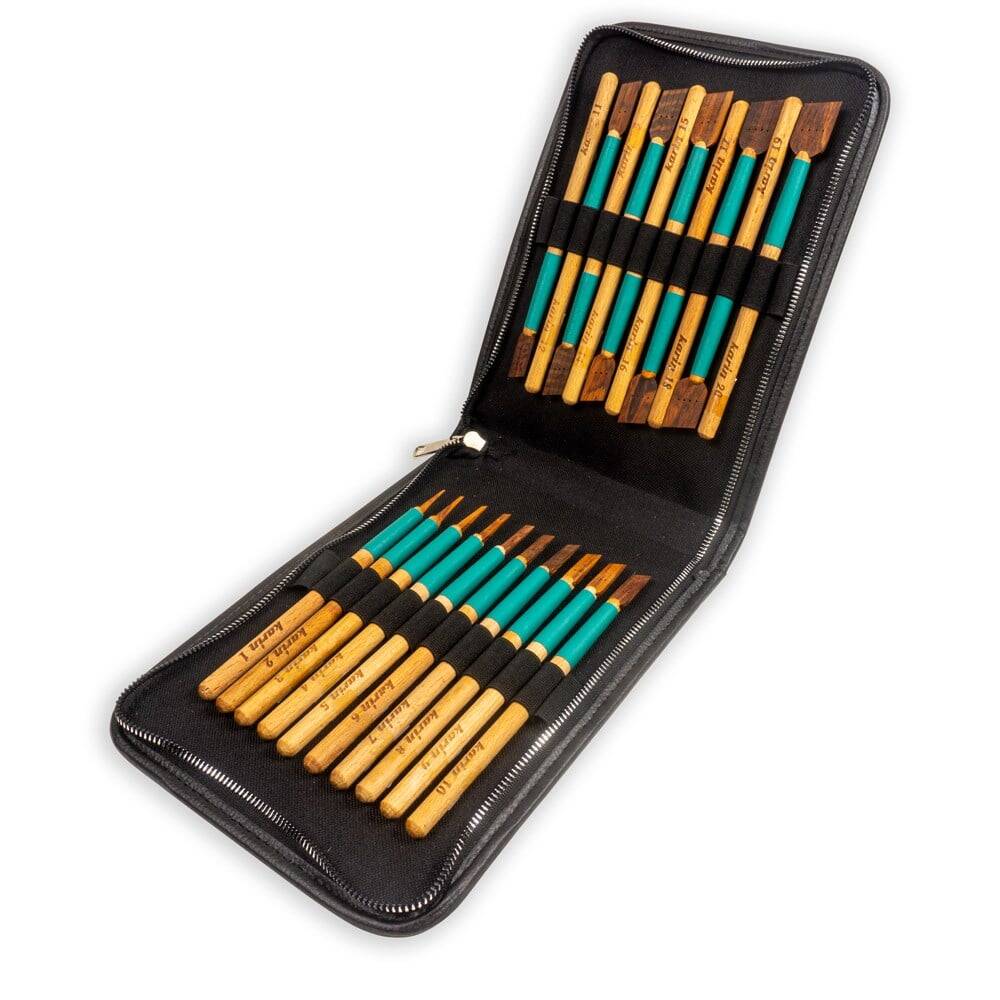 Karin Snakewood Pencil Set with Bag (1 mm - 20 mm)