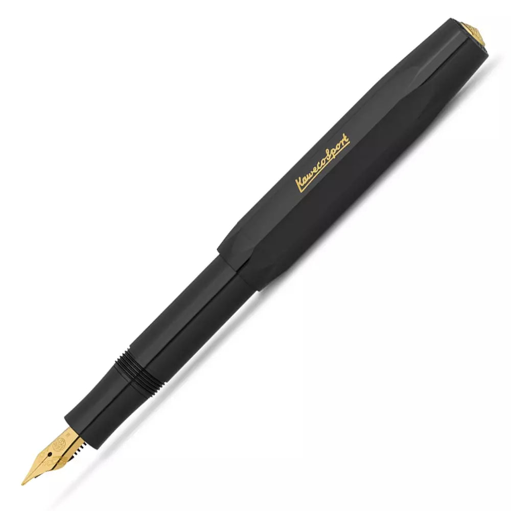 Kaweco Klasik Sport Dolma Kalem Siyah Medium Uç
