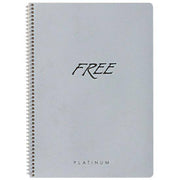 Keskin Bloknot Free Platinum A4 PP Kapak Spiralli 70 gr 80 Yaprak Çizgili