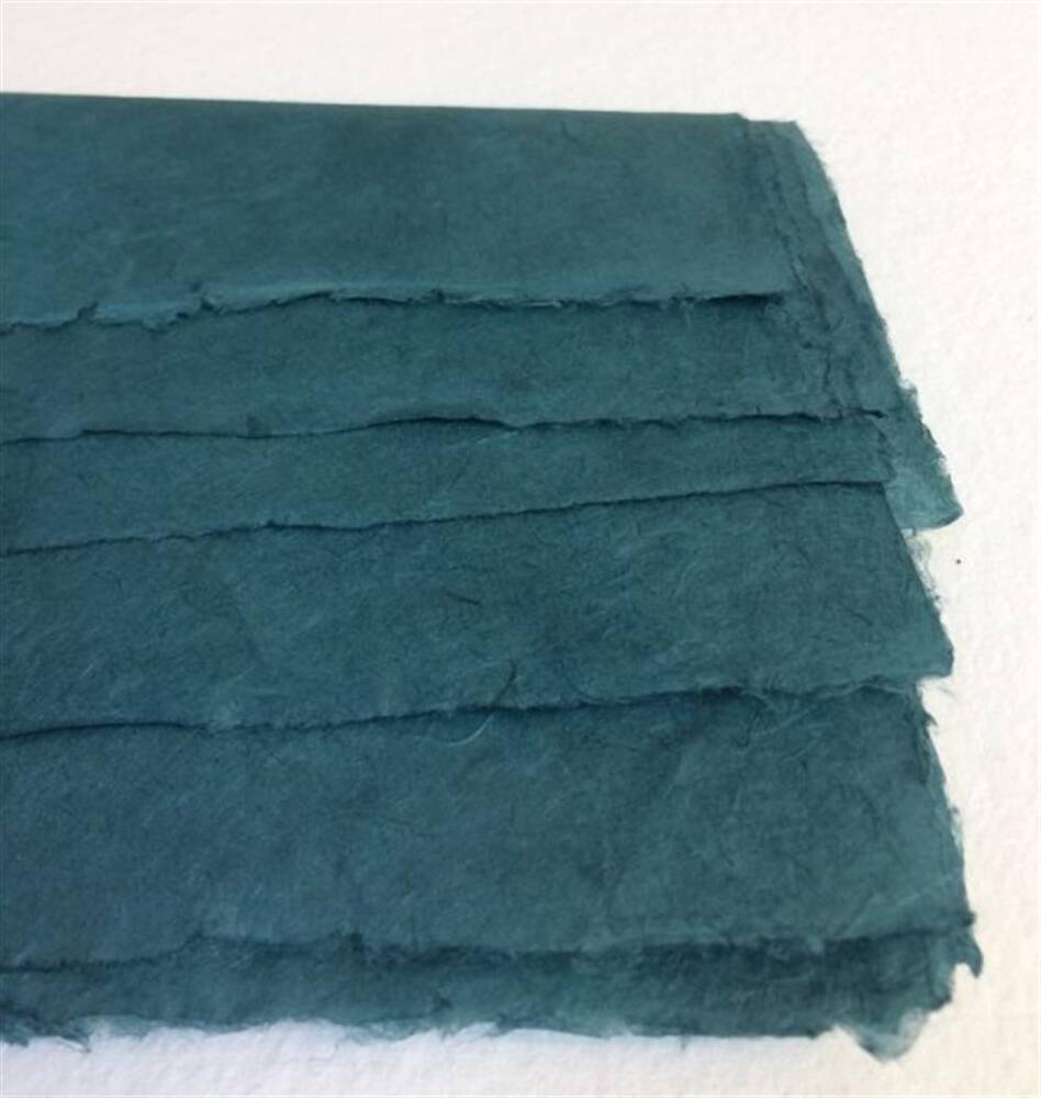 Khadi Doğal Lokta Kağıdı  Mavi 30 gsm 50x75 cm