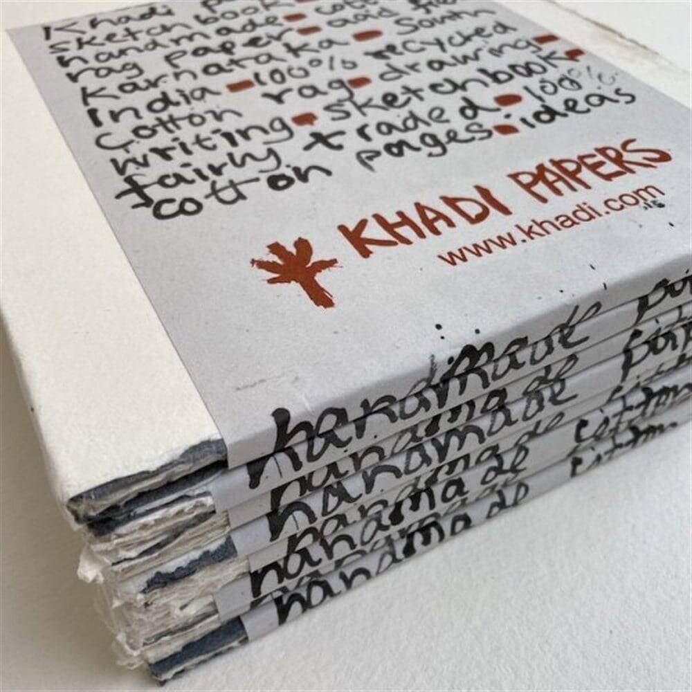 Khadi El Yapımı Çok Amaçlı Resim Defteri 150 gr 20x20 cm Medium