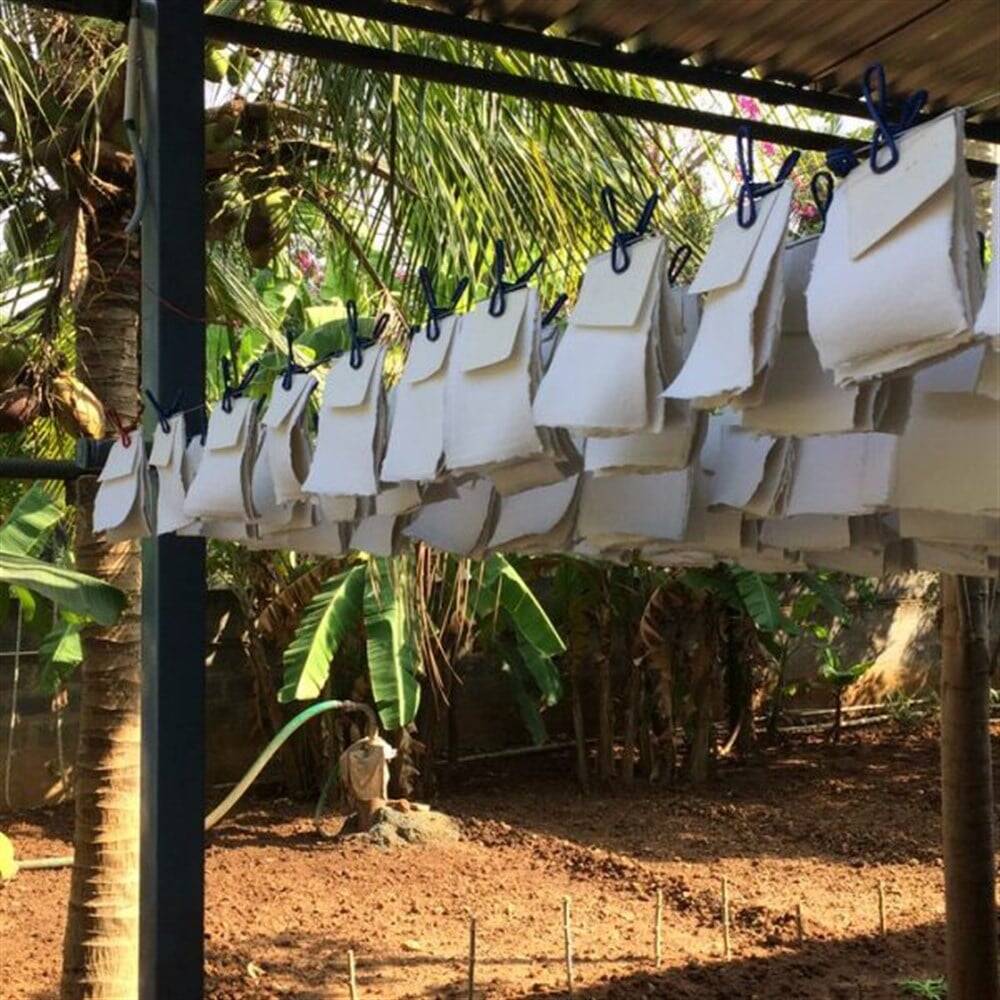 Khadi El Yapımı Çok Amaçlı Resim Defteri 640 gr A5 10 Yaprak