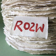 Khadi El Yapımı Kağıt 320 gsm 56 cm Rough White Round (Yuvarlak)