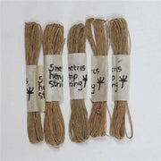 Khadi Kenevir İpi Naturel 5 m 5'li Paket