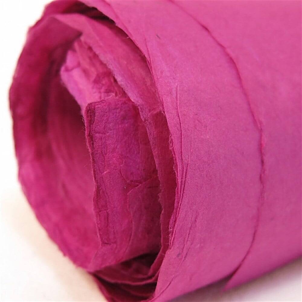 Khadi Nepal Lokta Kağıdı Fuşya 30 gsm 50x75 cm