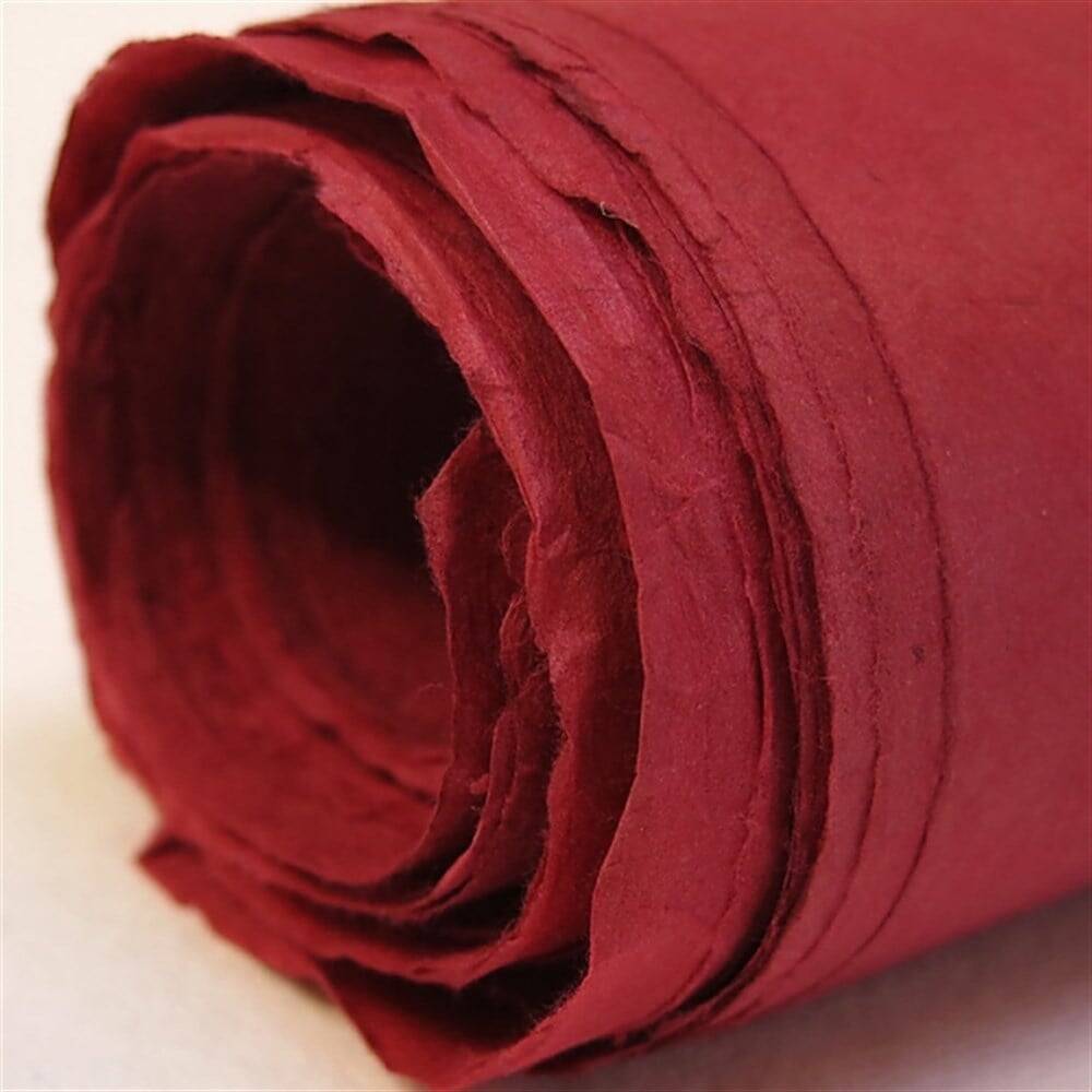 Khadi Nepal Lokta Kağıdı Gül 30 gsm 50x75 cm