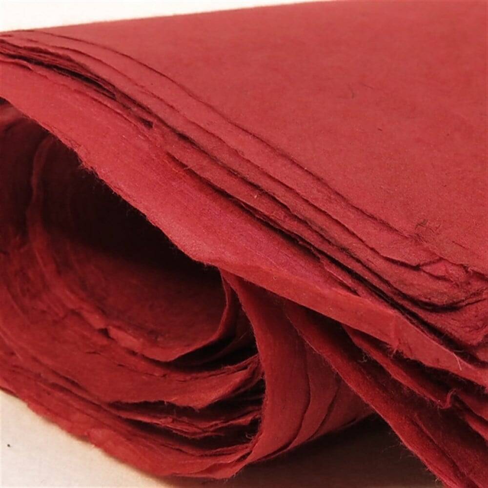 Khadi Nepal Lokta Kağıdı Gül 30 gsm 50x75 cm