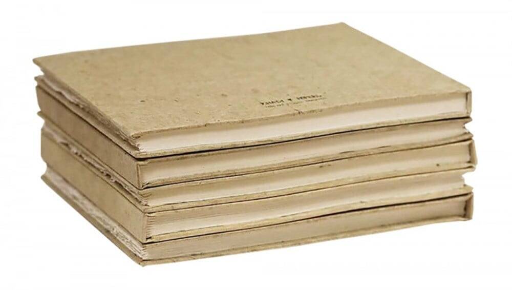Khadi Sert Kapak El Yapımı Çok Amaçlı Resim Defteri 210 gr 21x25 cm Smooth 19336