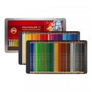 Koh-i Noor Polycolor Kuru Boya Seti Teneke Kutu 3827 72li