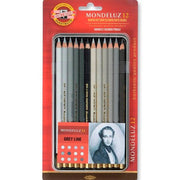 Koh-i Noor Set Aquarel Pencils 3722 12 Grey Line