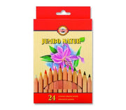 Koh-i Noor Set of Jumbo Coloured Pencils 24lü 2174 N