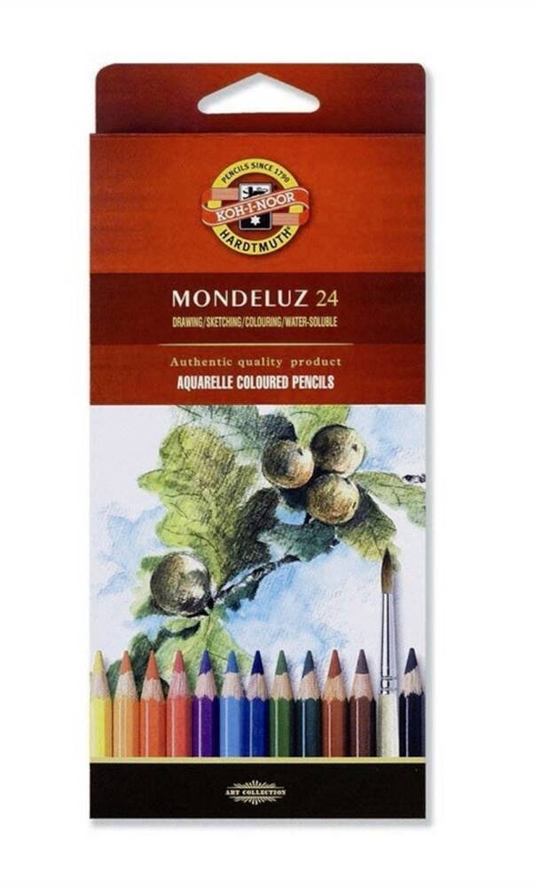 Koh-i Noor Sulandırılabilir Boya Kalem Seti 3718 24 Fruit