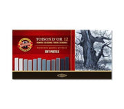 Koh-i Noor Toıson Dor Gri ton Soft Pastel Seti 12li 8592