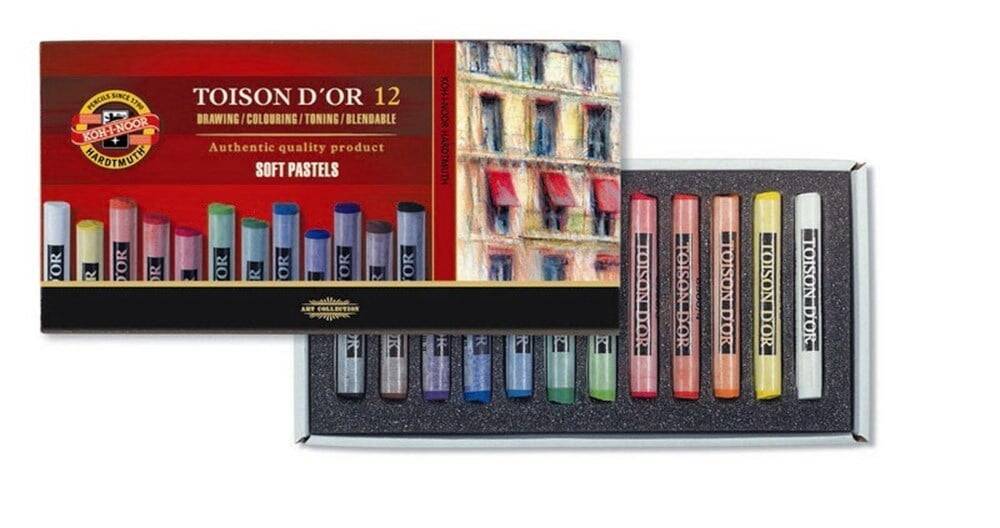 Koh-i-Noor Toison Dor Soft Pastel Boya 12li 8512